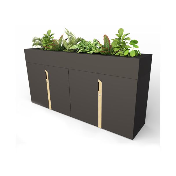 Echo Schrank (mit Pflanzgefäß)