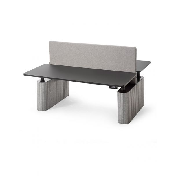 Flex Round Schreibtisch 2-Sitzer