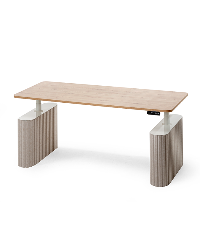 Flex Round Schreibtisch 1-Sitz
