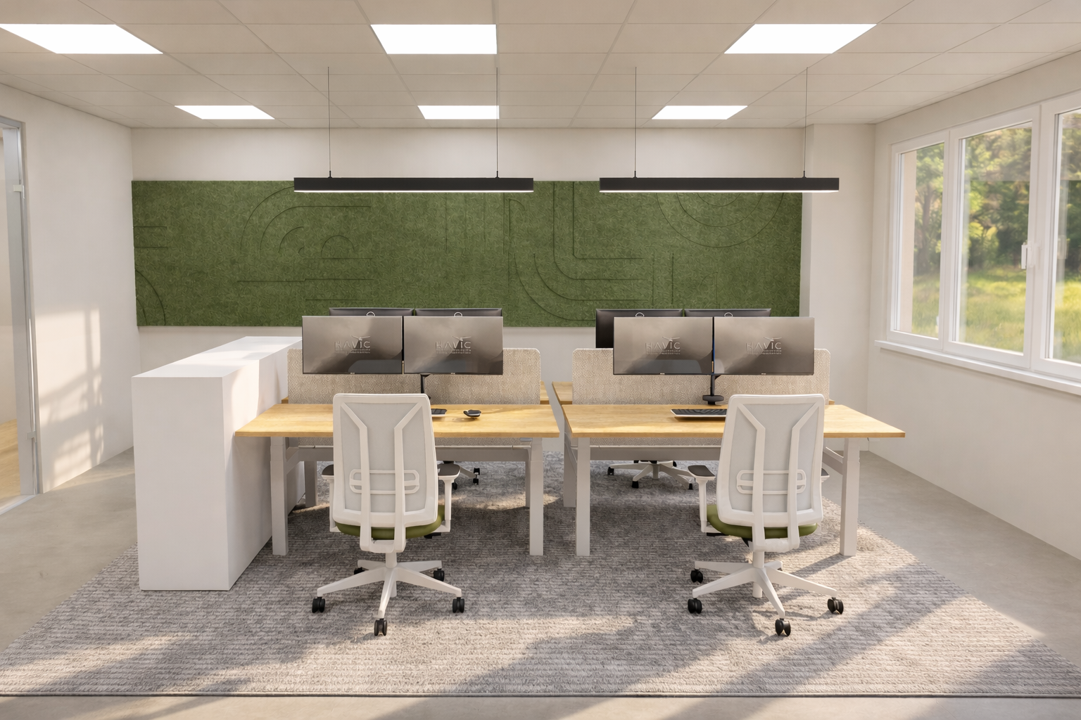 kantoorinrichting werkplek kantoormeubelen